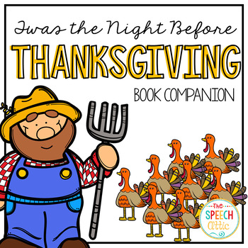 Twas the Night Before Thanksgiving (Speech Therapy Book Companion)