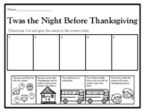 Twas the Night Before Thanksgiving Sequencing Twas the Nig