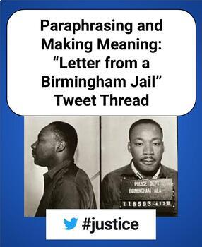 Preview of Tweet Thread: Letter from A Birmingham Jail by Martin Luther King