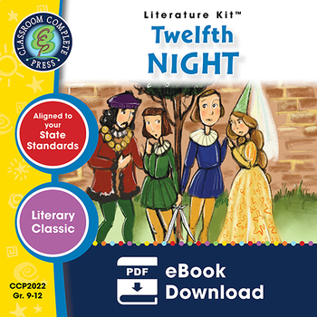 Preview of Twelfth Night - Literature Kit Gr. 9-12