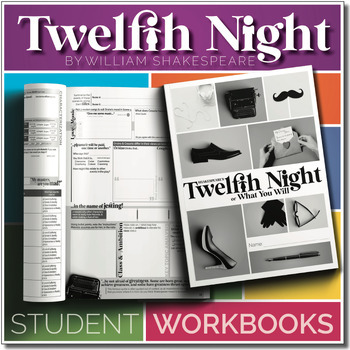 Preview of Twelfth Night by Shakespeare: Student Workbooks