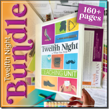 Preview of Twelfth Night by Shakespeare: Teaching Unit BUNDLE
