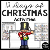 Twelve ( 12 ) Days of Christmas Counting Activity December