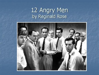Preview of Twelve Angry Men / An Introduction to the Play, the Movie with Character Study