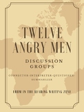 Twelve Angry Men Discussion Groups: Zoom in on Different R