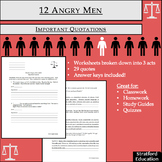 Twelve Angry Men Important Quotes