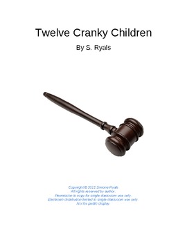 Preview of Twelve Cranky Children Play Elementary Script Drama Club Readers Theater