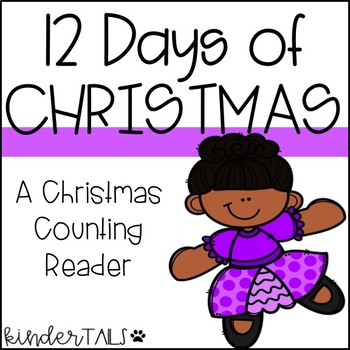 Preview of Twelve Days of Christmas Easy Reader for Kindergarten