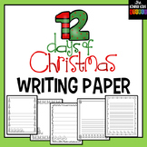 Twelve Days of Christmas Writing Pages