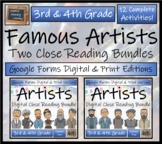 Famous Artists Close Reading Mega Bundle Digital & Print |