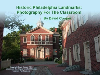 Preview of Historic Philadelphia Landmarks: Photography For The Classroom