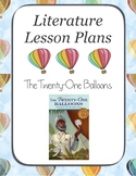 Twenty One Balloons Quizzes, Reading Plan, Projects, & a B