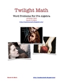Twilight Math Word Problems