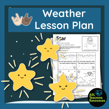 Preview of Twinkle Little Star Nursery Activities – Emergent Reader - Sign Language