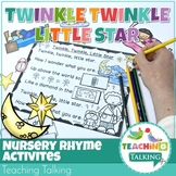 Nursery Rhyme Activities for Twinkle Twinkle Little Star