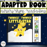 Twinkle Twinkle Little Star Adapted Book - Nursery Rhyme E
