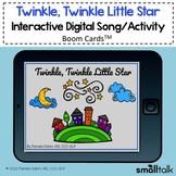 Twinkle, Twinkle Little Star - BOOM CARDS™ Song + Activity