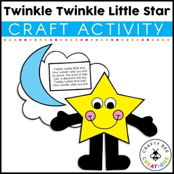 Nursery Rhyme Sack Twinkle Twinkle Little Star SUPPLIED EMPTY Teaching Bag 