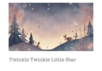 Preview of Twinkle Twinkle Little Star | Picture Book | FREE