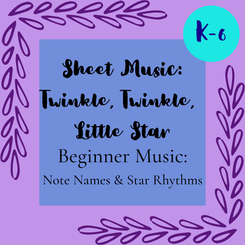 Twinkle Twinkle Little Star Ukulele TAB Song Sheet by Indie Education