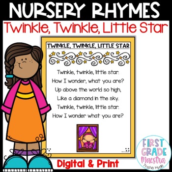 Preview of Twinkle Twinkle Little Star Nursery Rhyme