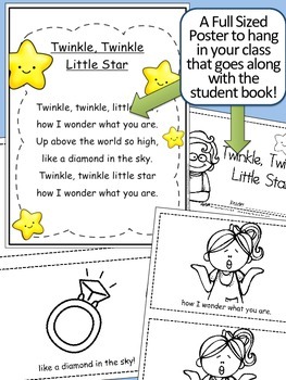 Twinkle Twinkle Little Star Rhyme Posters - Top Teacher