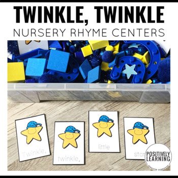 Preview of Twinkle Twinkle Little Star Activities and Literacy Centers