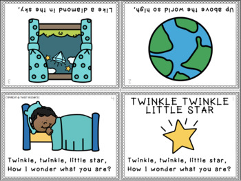 Twinkle Twinkle Little Star Rhyme Posters - Top Teacher