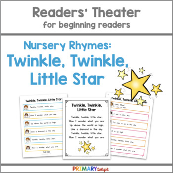 Preview of Twinkle Twinkle Little Star Readers' Theater