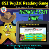 Twinkle's Lost Shine Digital Reading Comprehension Mystery