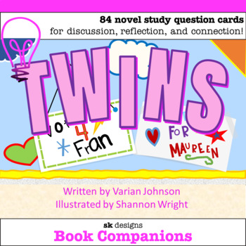 Preview of Twins Graphic Graphic Novel Study Questions  Google Slides™ Compatible