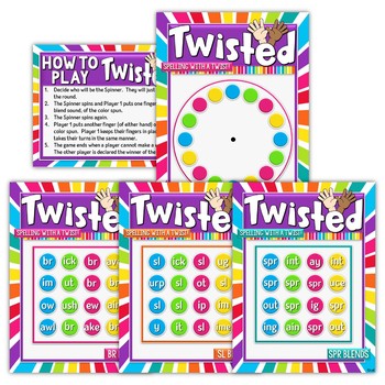 Twisted - A Spelling Game with a Finger Twist! Blend Edition