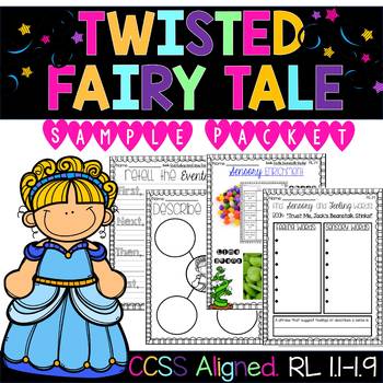 Preview of Twisted Fairy Tale Freebie