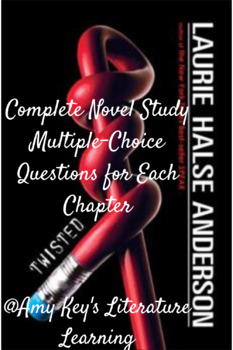 Preview of Twisted by Laurie Halse Anderson Complete Novel Study