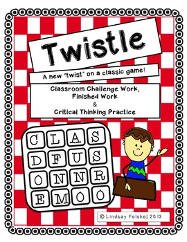 Twistle- Critical Thinking Word Game