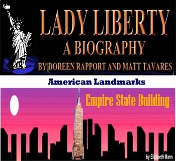 Preview of Two American Landmarks in Picture Books, Lady Liberty and Empire State Building