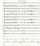 Two Arabic Folk Songs for Young Band - Sheet Music & Resources