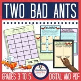 Two Bad Ants by Chris Van Allsburg Activities in Digital and PDF