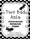 Two Bad Ants (Interactive Notebook Pages)