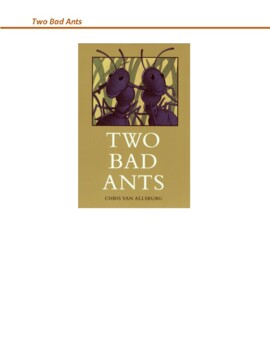 Preview of Two Bad Ants - Reading Response and Creative Writing