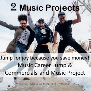 Preview of Two Best Sellers: Music Career Jump and Commercials and Music Projects