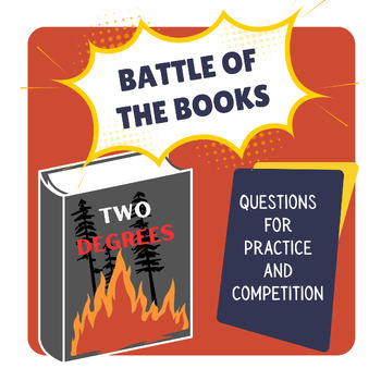 Preview of Two Degrees Battle of the Books Questions