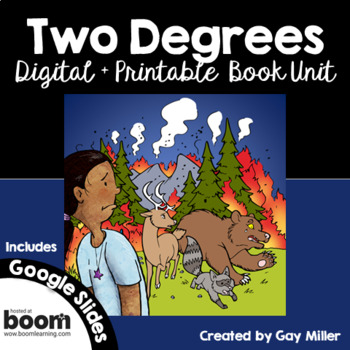Preview of Two Degrees Novel Study [Alan Gratz] Digital + Printable Book Unit