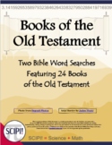Two Different Bible Word Searches Featuring 24 Books of th