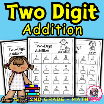 Preview of Engaging 2-Digit Math Activities| Double Digit Addition | Fun Math