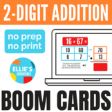 Two-Digit Addition Boom Cards™ - Expanded Form Strategy Di
