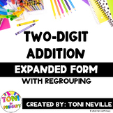 Two-Digit Addition: Expanded Form (with Regrouping)