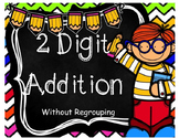 Two Digit Addition Puzzles without regrouping