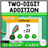 Two Digit Addition | St. Patrick's Day Math Boom™ Cards