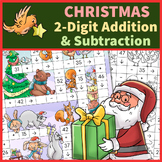 Two Digit Addition & Subtraction | Cross-Number Puzzles | 